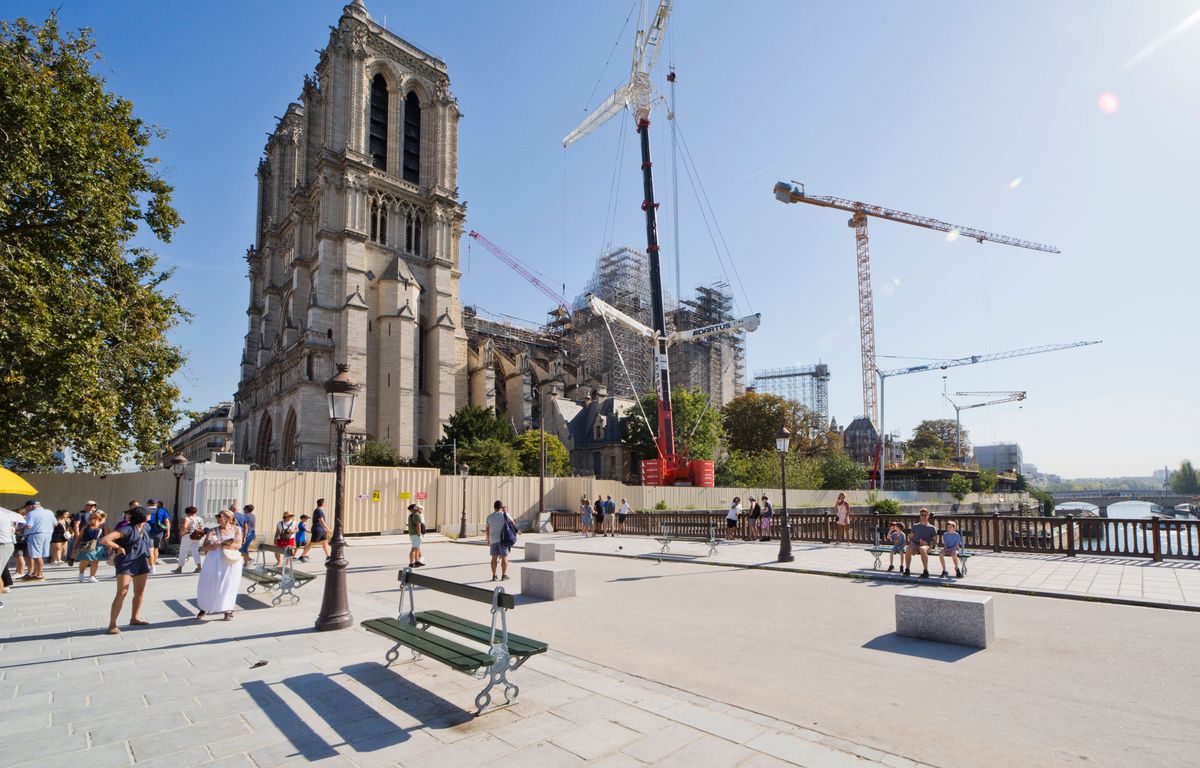 Notre-Dame de Paris : La reconstruction avance comme prévu, la flèche visible pendant les JO 2024